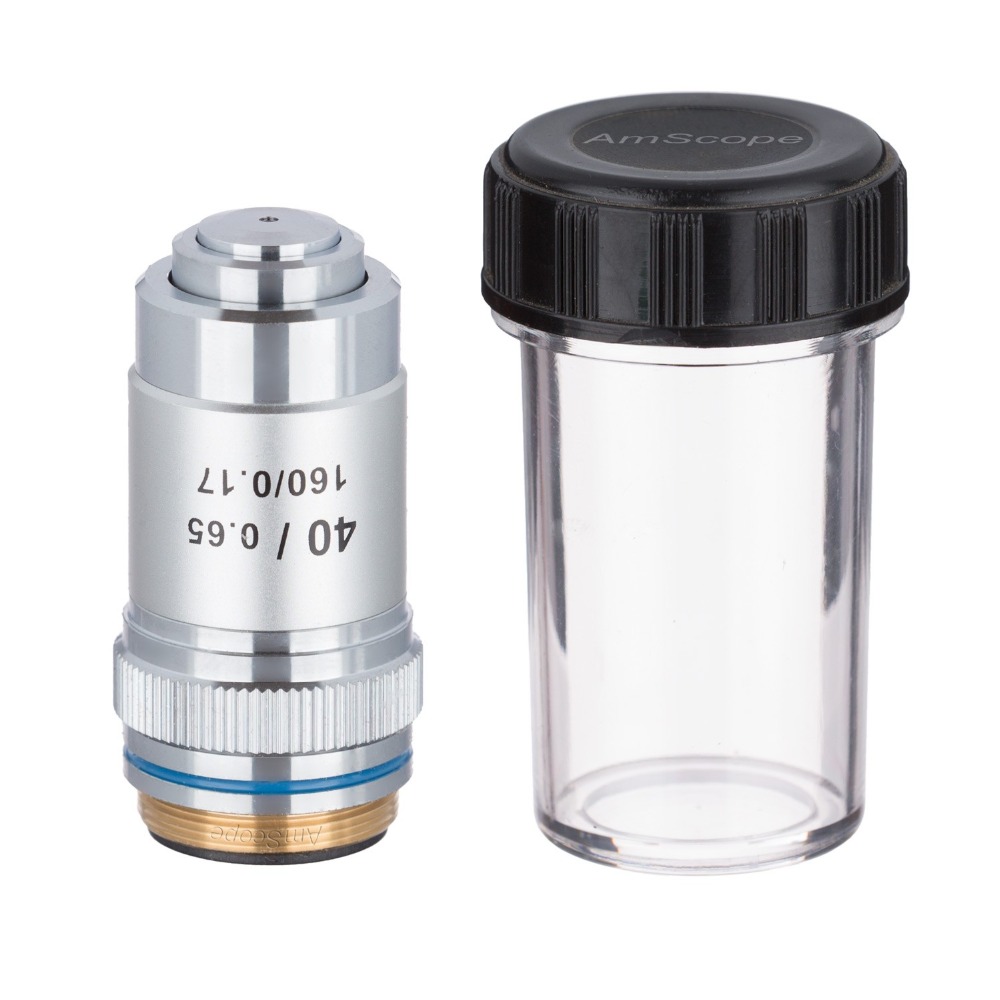 Microscope Compound 40X - AmScope 40X (Spring) achromatische microscoopobjectief voor