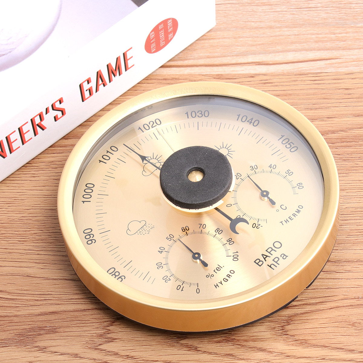 Barometer Analog Classic - 3-in-1 analoog weerstation barometer thermometer hygrometer