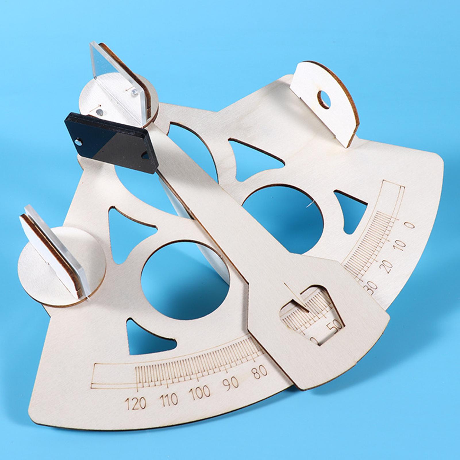 Science Max - Houten DIY Sailor Sextant Model Navigatiehulpmiddel
