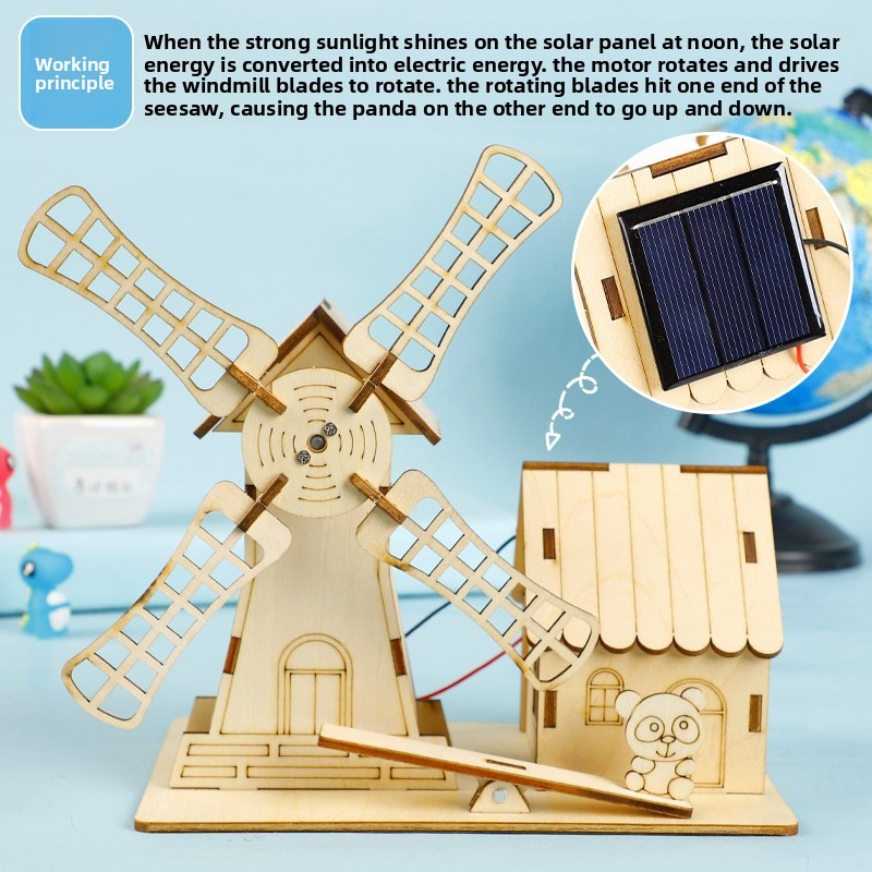 Zonne-windmolenhuizen, handgem - Science Max recensie en prijs