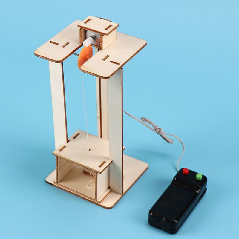 DIY Elektrische Lift Model Puz - Science Max recensie en prijs