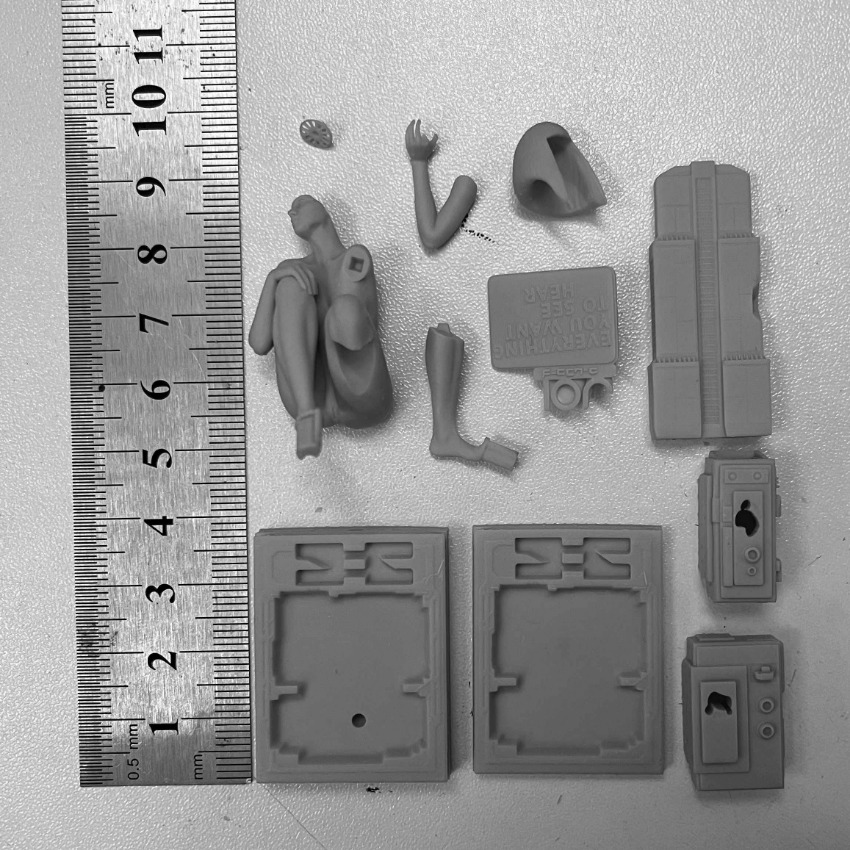 1/24 Hars Figuur Geassembleerd - Science Hobby Kit recensie en prijs