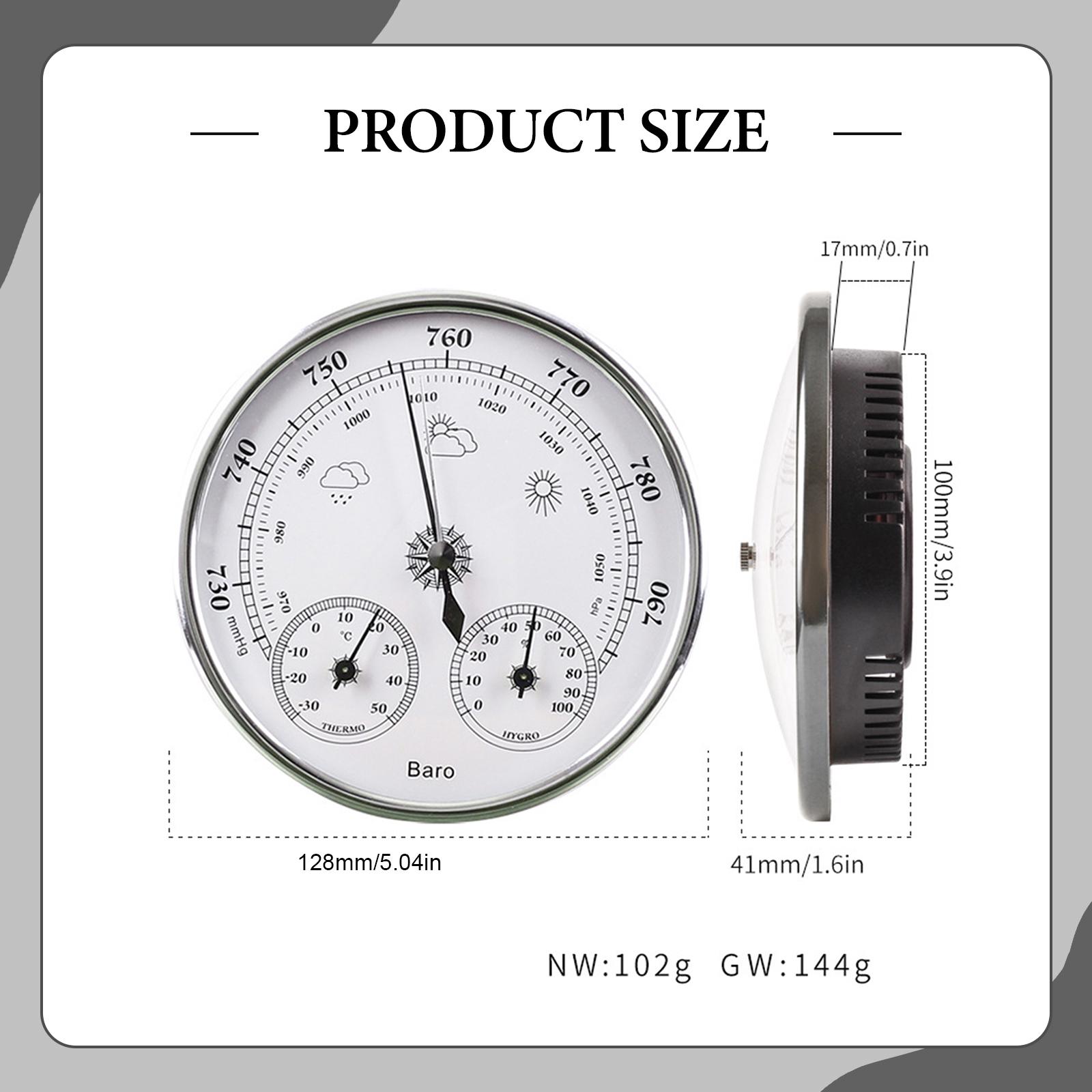 Klassieke analoge weerbaromete - Barometer Analog Classic recensie en prijs